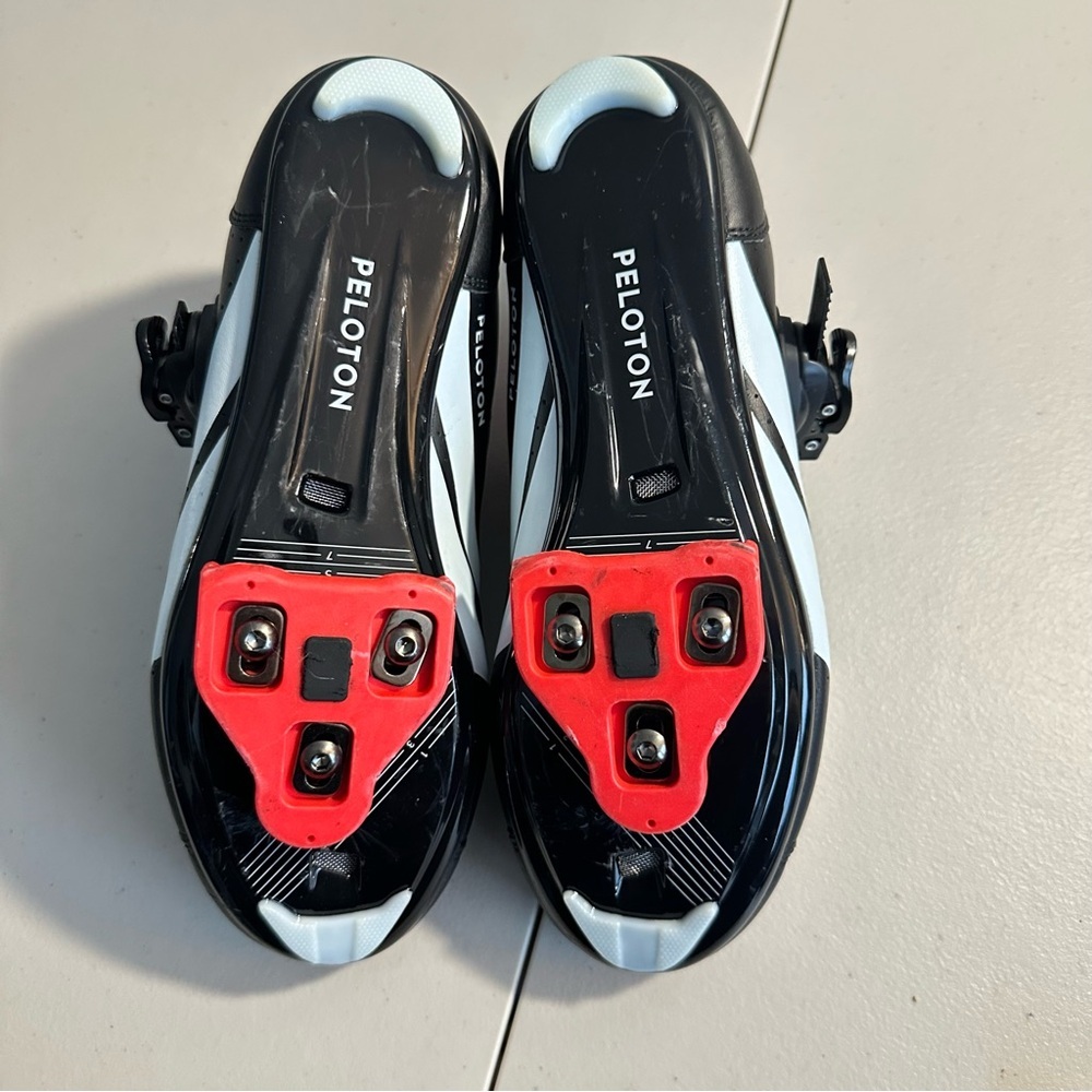 Peloton Black and Red Athletic Shoes - Picture 3 of 6